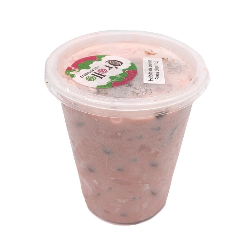 Helado de Crema Fresa Chunks (1L)