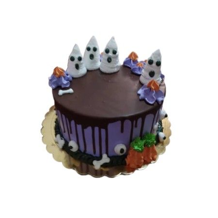 Cake fantasmas (6 raciones )