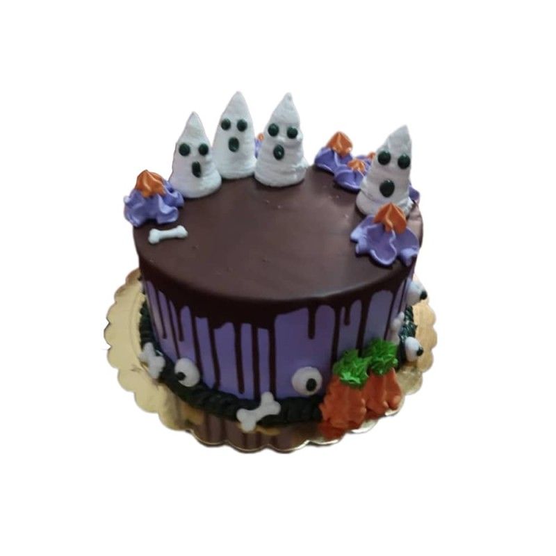 Cake fantasmas (6 raciones )