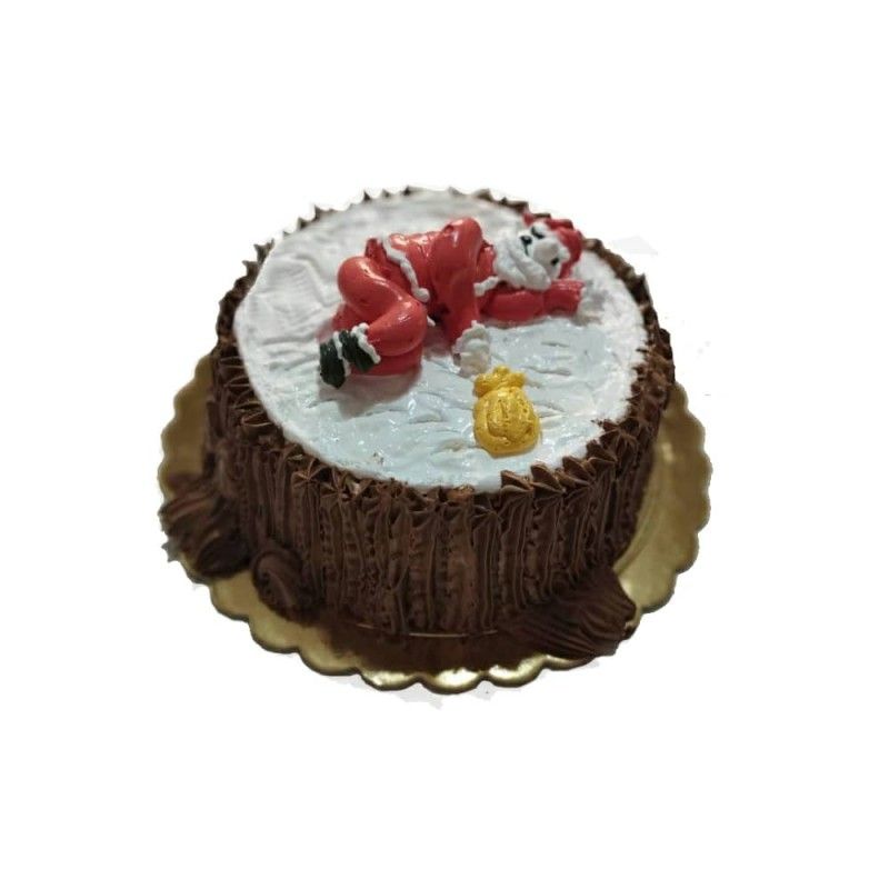 Cake santa claus duerme ( 6 raciones )