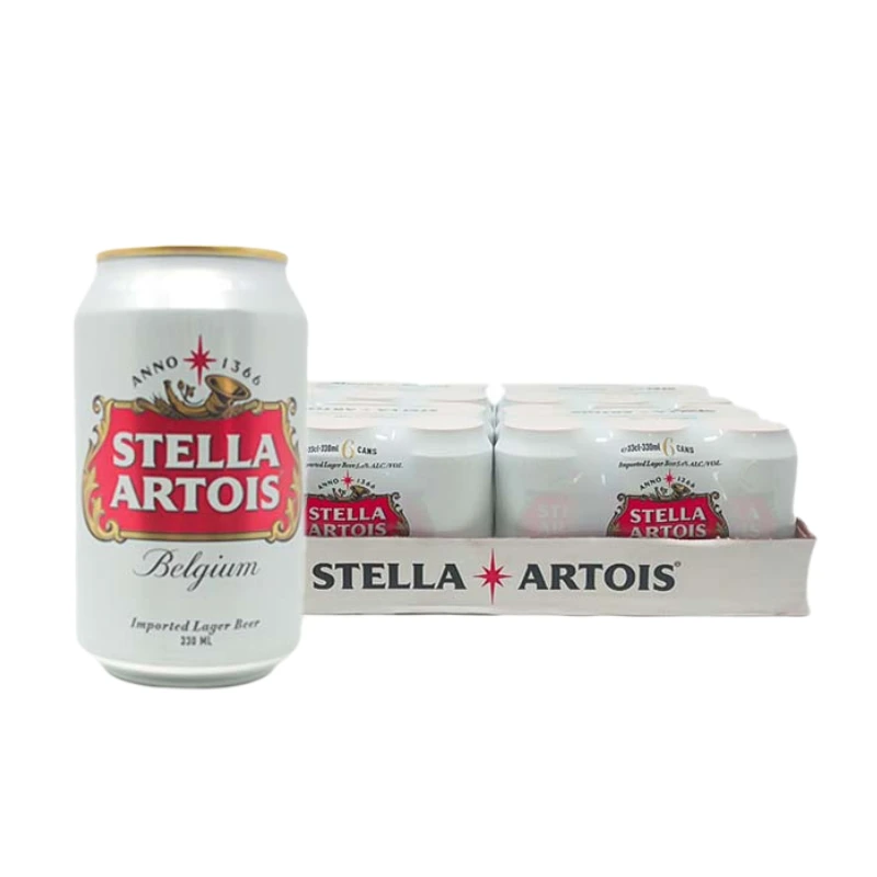 Cerveza Stella Artois Lata 24*330 ml