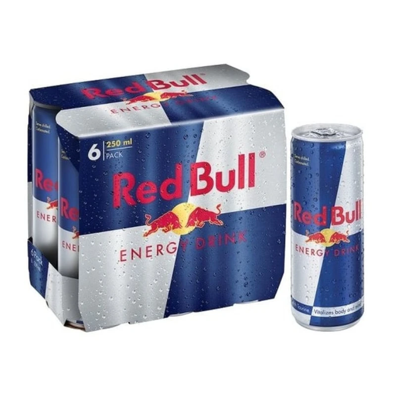 Pack de 6 Latas Red Bull 250ml - Energía al Instante