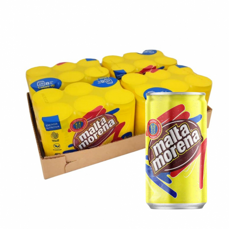 Malta Morena Lata 24x237ml ∣ Yuppy Market