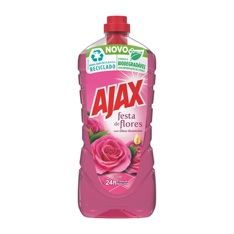 Detergente Ajax Fiesta de Flores Floral 1250ml