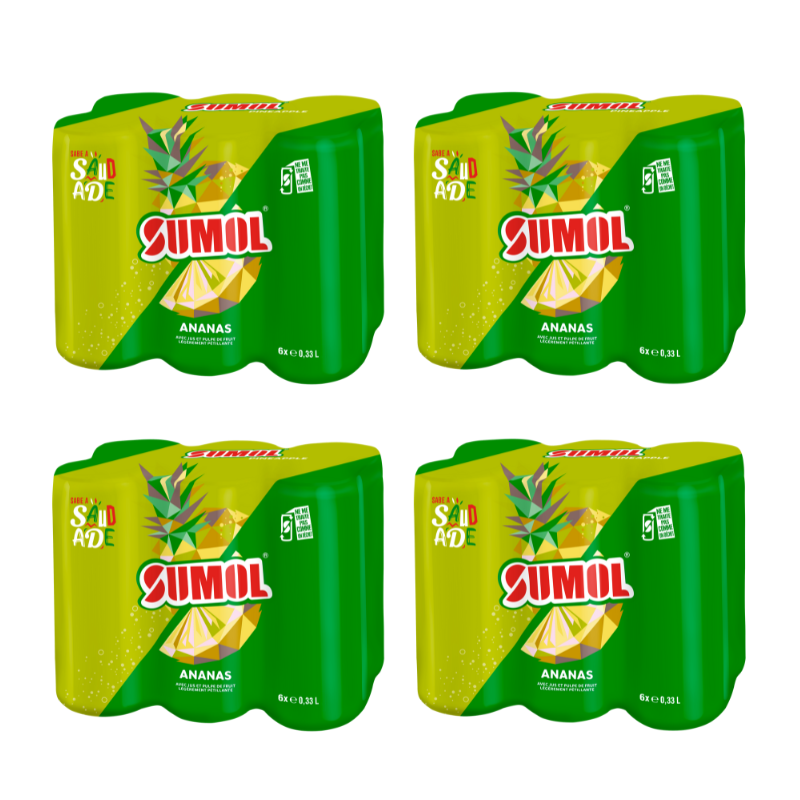 Refresco de Piña Sumol (24x0,33 L) ∣ Yuppy Market