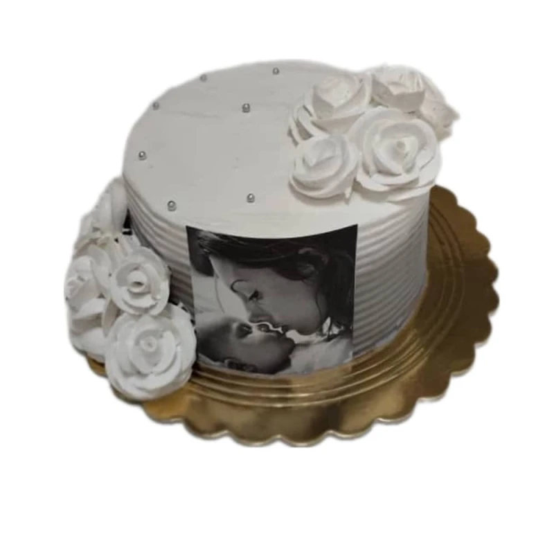 Cake con imagen comestible de mamá ( para 4 personas)