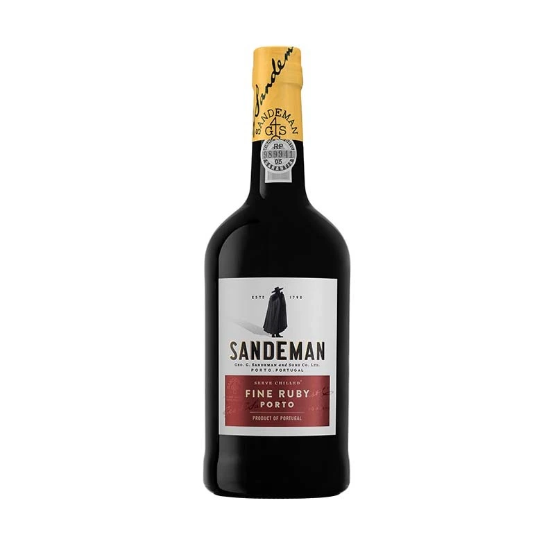 Sandeman Ruby Tinto: Auténtico Vino de Oporto Portugués (750ml)