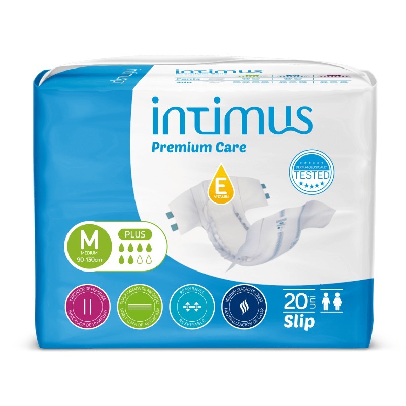 Pañales para Adultos Intimus M Plus (20 U)