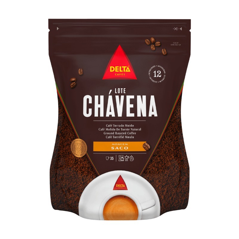 Disfruta del sabor intenso del Café Molido Delta Chávena 250Grs