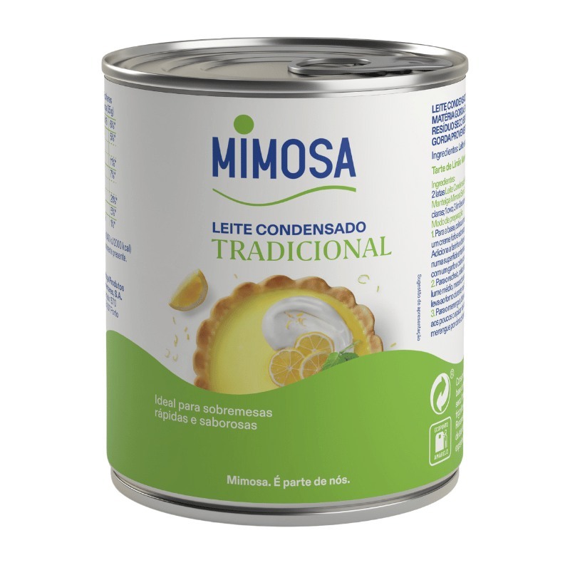 Deliciosa Leche Condensada Mimosa en Pack de 12 Latas 397Gr