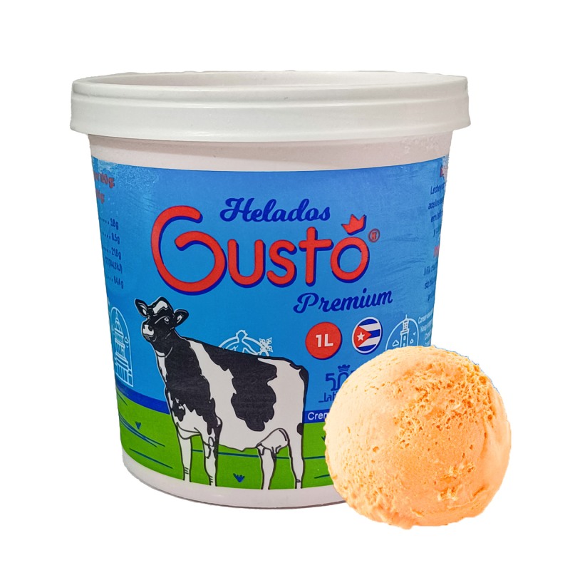 Helado de Naranja piña (1lt)