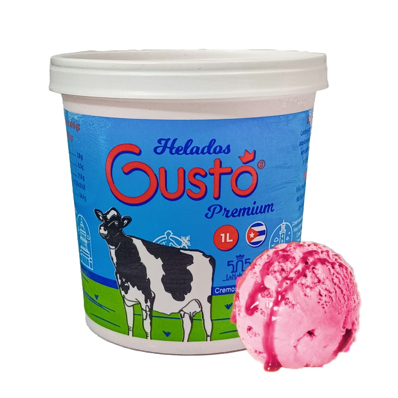 Helado de fresa (1lt)