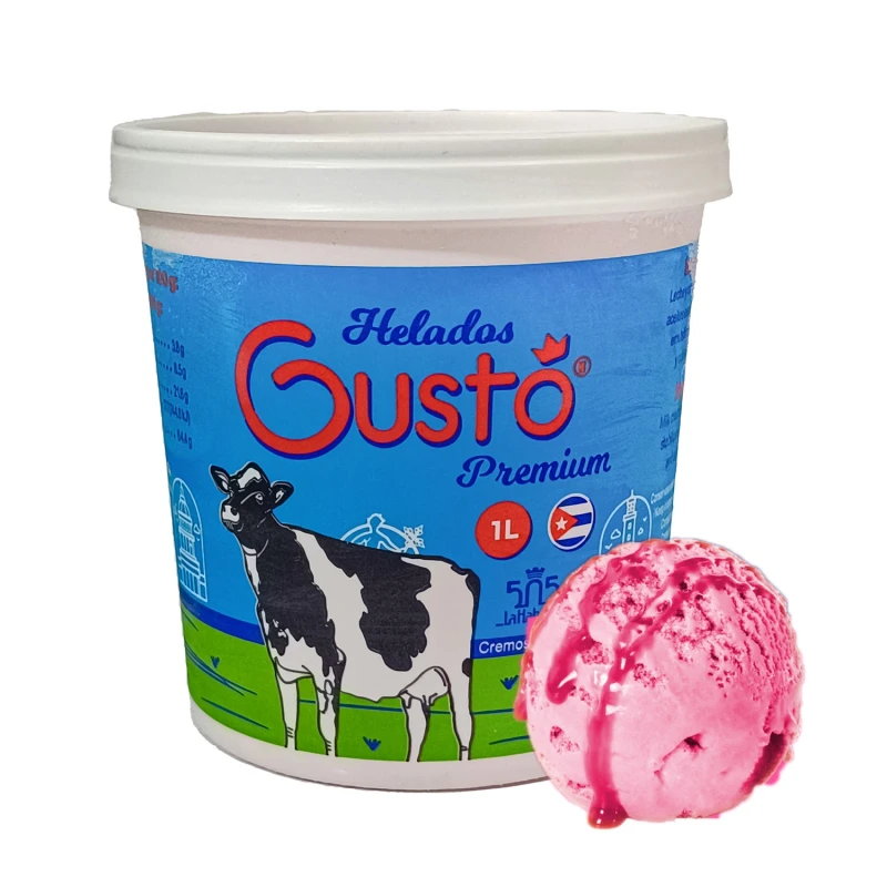 Helado de fresa (1lt)