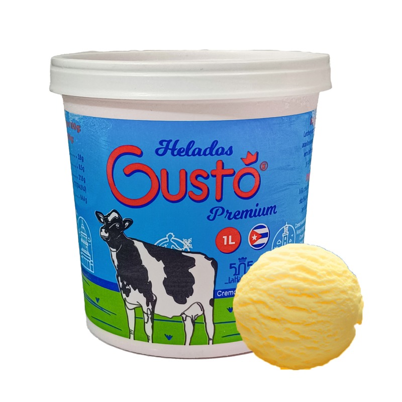 Helado de Mantecado (1lt)