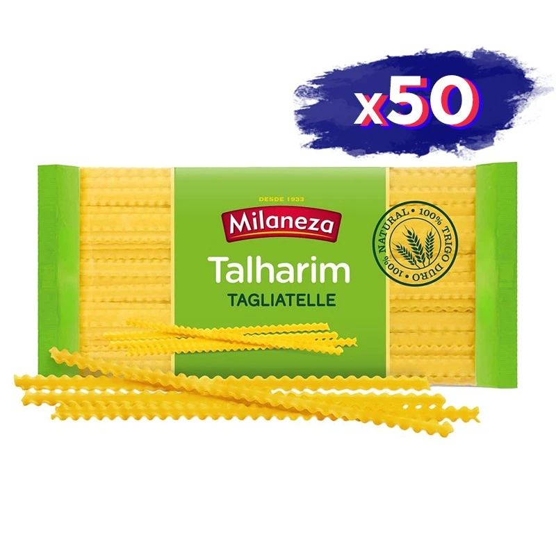 Tagliatelle Milaneza 500Gr: Pasta italiana de calidad en pack de 50