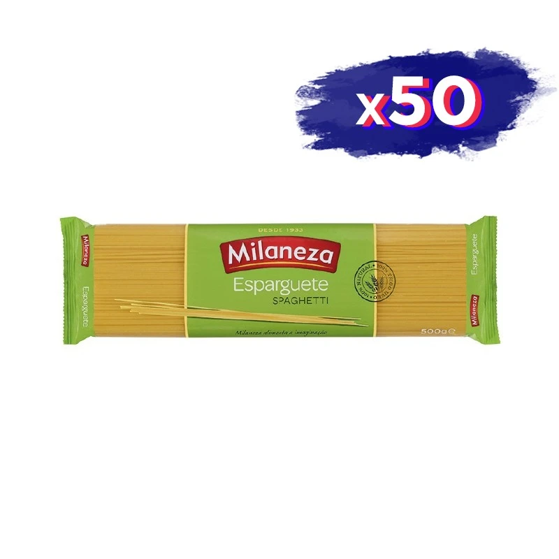 Pasta Spaguetis Rigate (500gr) (Mínimo 50)