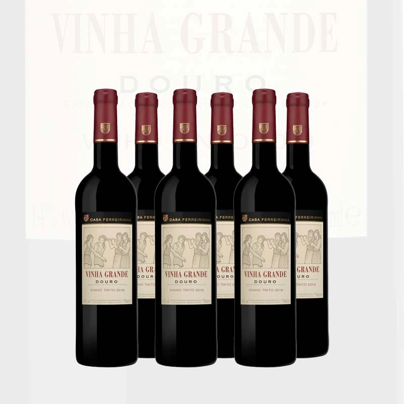 Disfruta del Vino Tinto Vinha Grande Duero de Portugal (6x750ml)