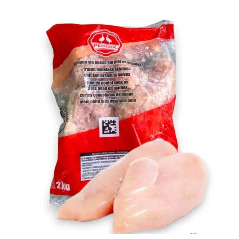 Pechuga de Pollo Natural 2kg(Sin Hueso y sin Piel) 