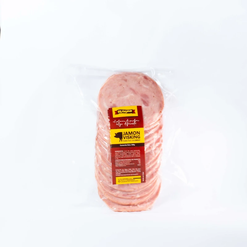 Jamón visking lasqueado Wapa, 1.1 lb / 500 gr.