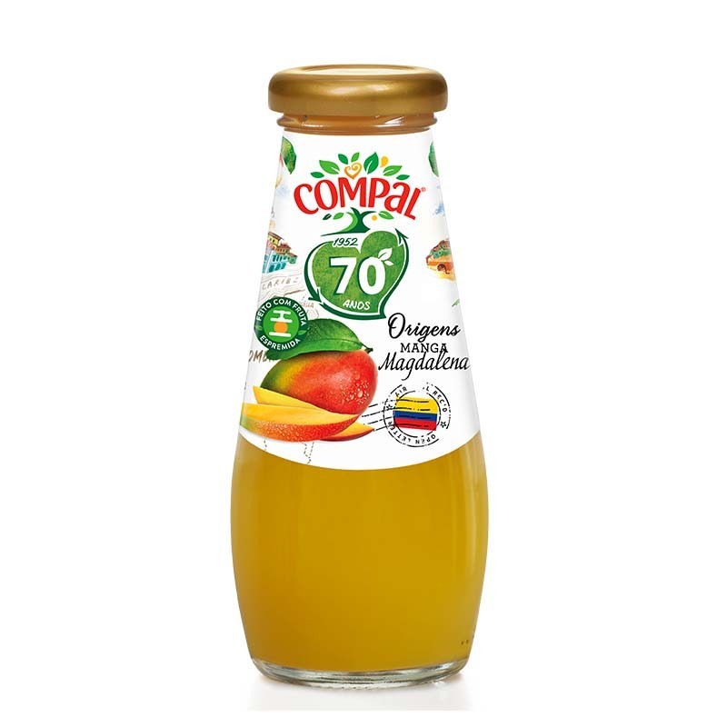 Delicioso Jugo de Mango NFC 200mL-Frescura y Sabor Natural