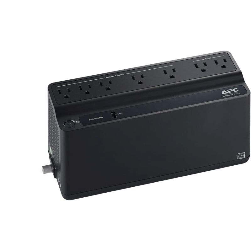 APC Back-UPS BVN650M1 BATTERY BACKUP & SURGE PROTECTOR.