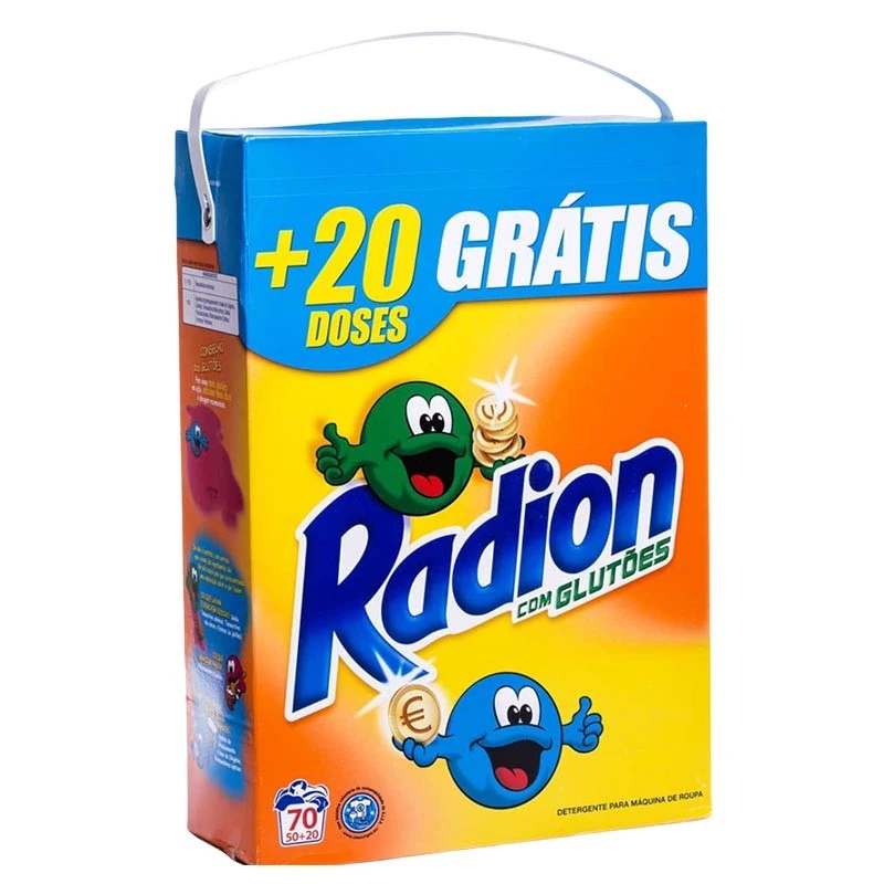 Detergente en Polvo Radion 3,57kg ∣ Yuppy Market