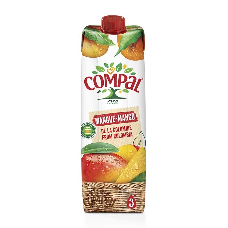 Jugo de Mango NFC 1L: Sabor Tropical Fresco y Natural en tu Mesa