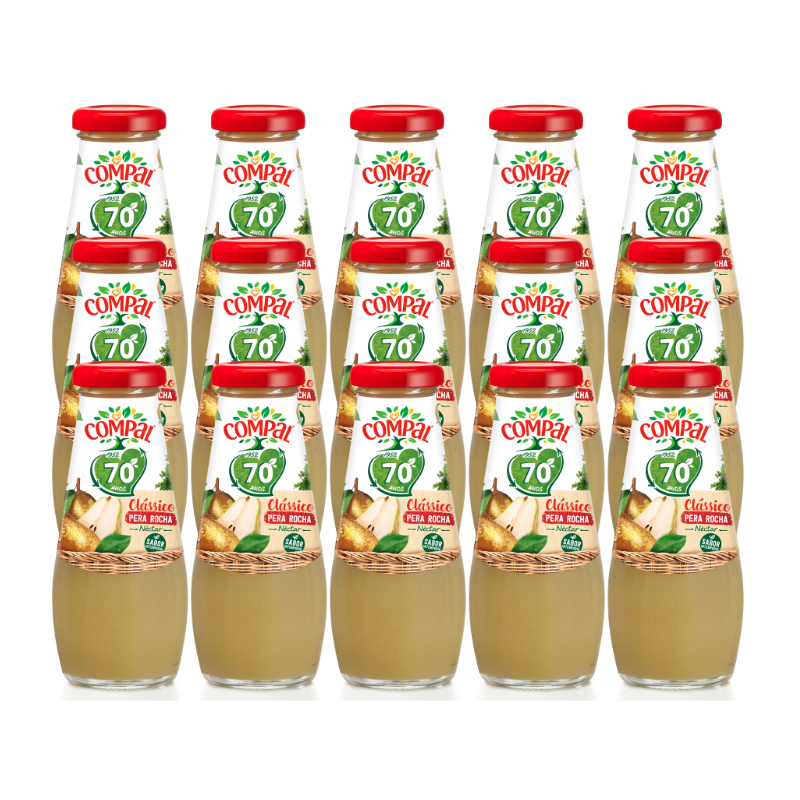 Jugo de Pera NFC 100% Natural - Pack de 15 Unidades 200mL