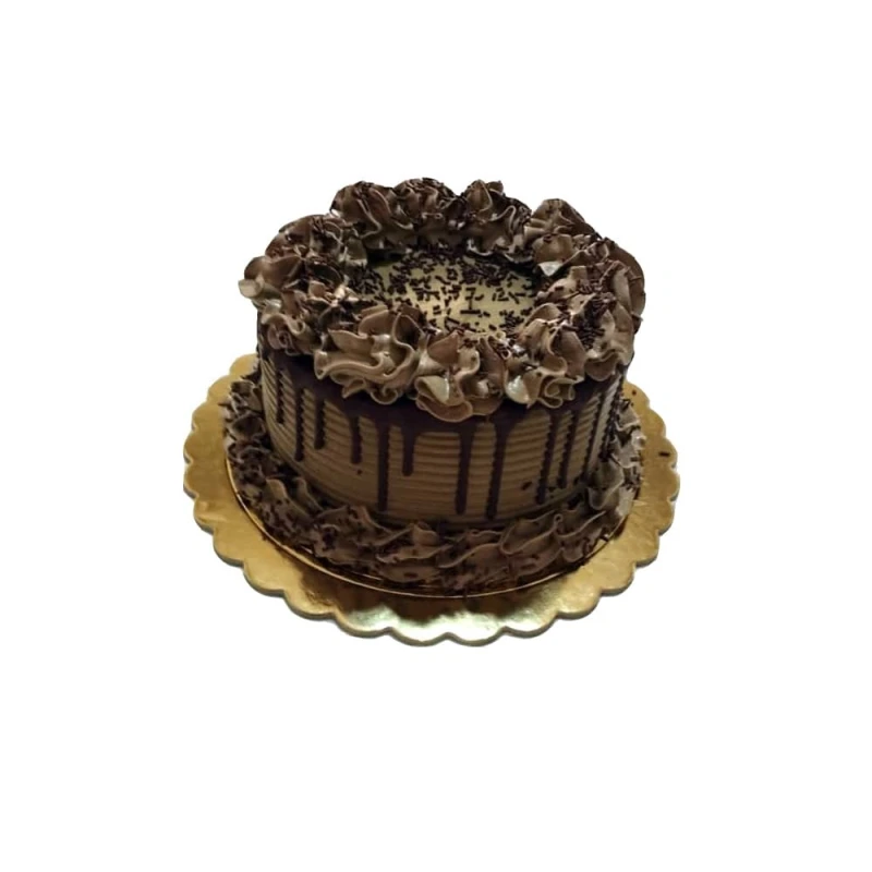 Cake redondo con chocolate (para 4 personas)