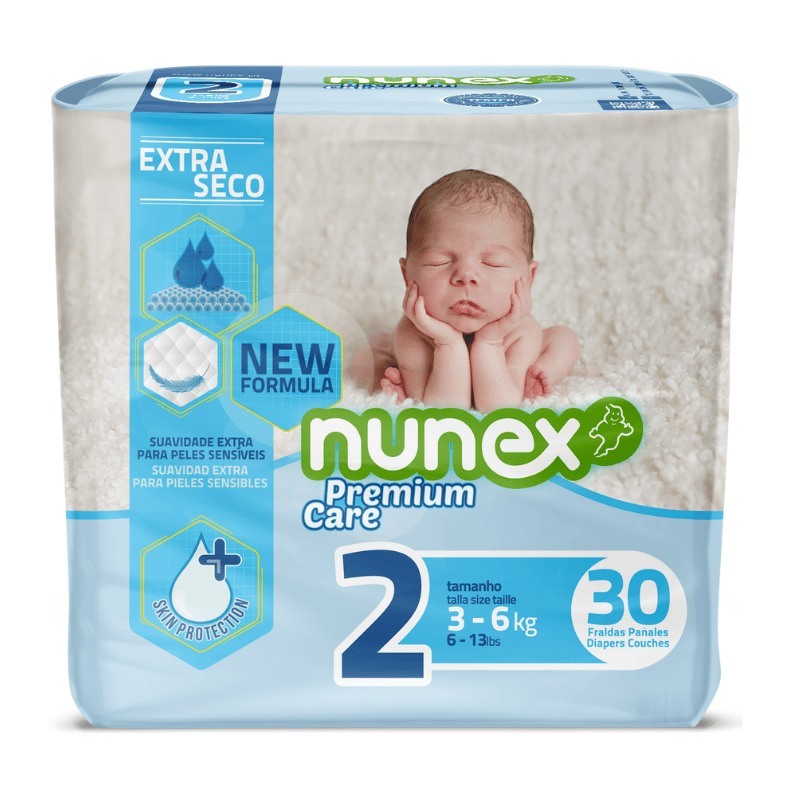 Pañales para Ninos Premium Care T2 (3-6Kg)