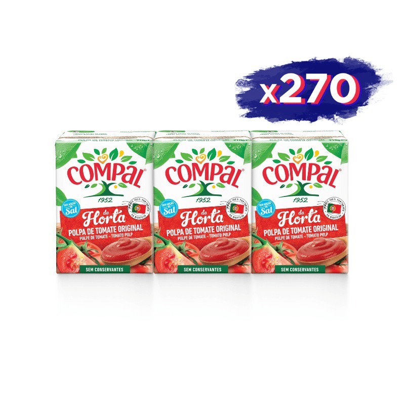 Pulpa de Tomate Tetra pack (3x210Gr) (Mínimo 270) (10 cajas)