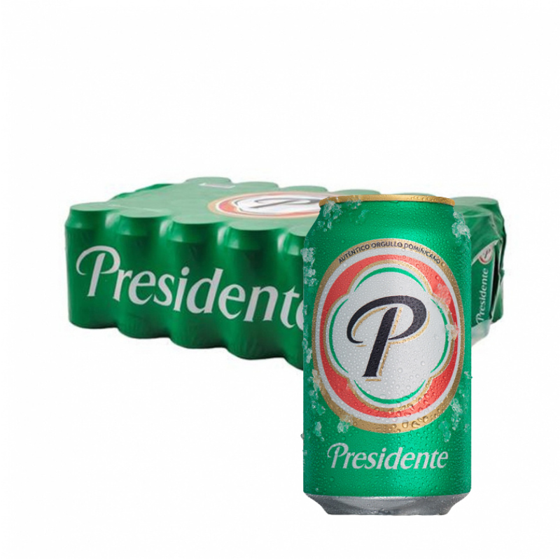 Cerveza Presidente 24x0.355ml - Próximo Vencimiento