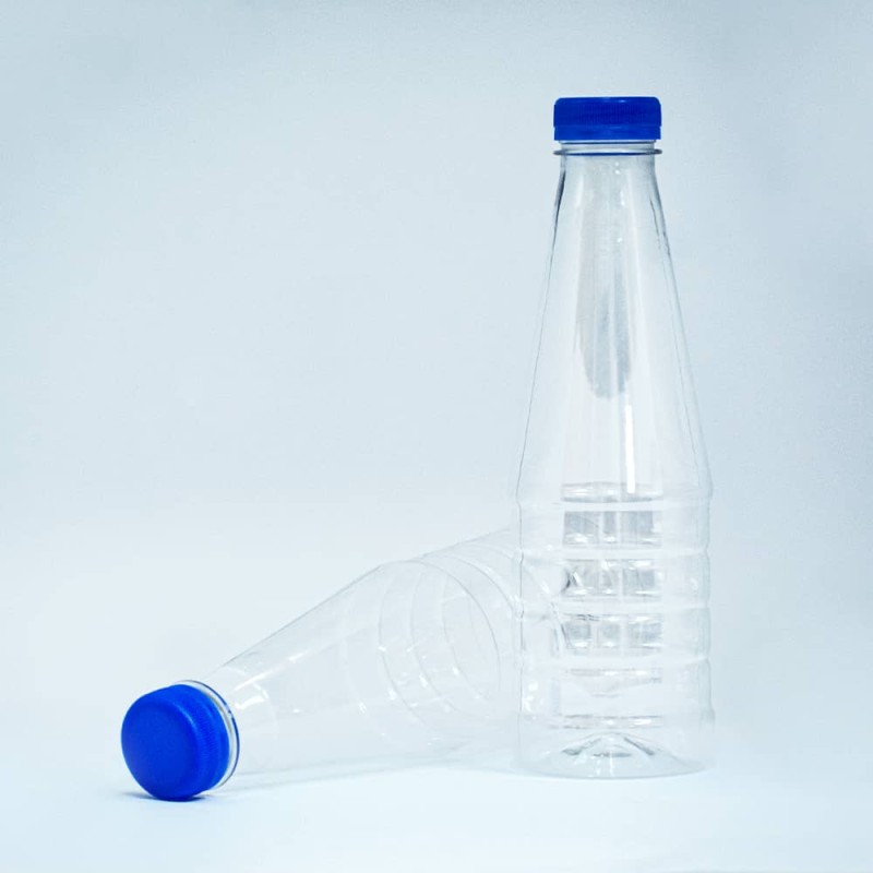 PET 750ml   25 gr, 38mm, con Tapa Azul 38 mm