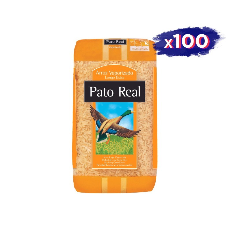 Arroz Vaporizado Pato Real (1 Kg) (Mínimo 100)