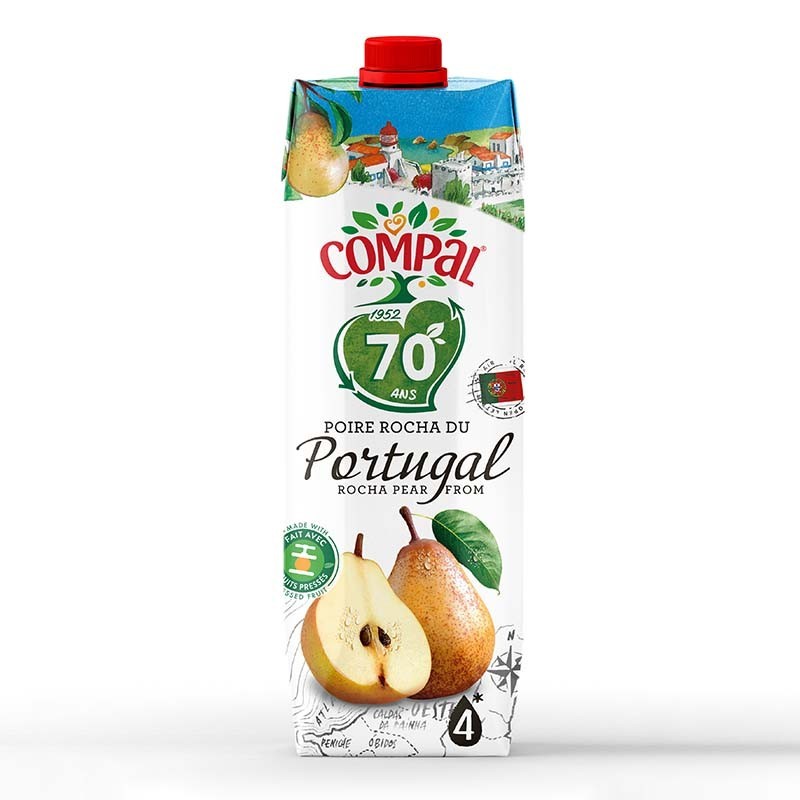 Jugo de pera NFC 1L ∣ Yuppy Market