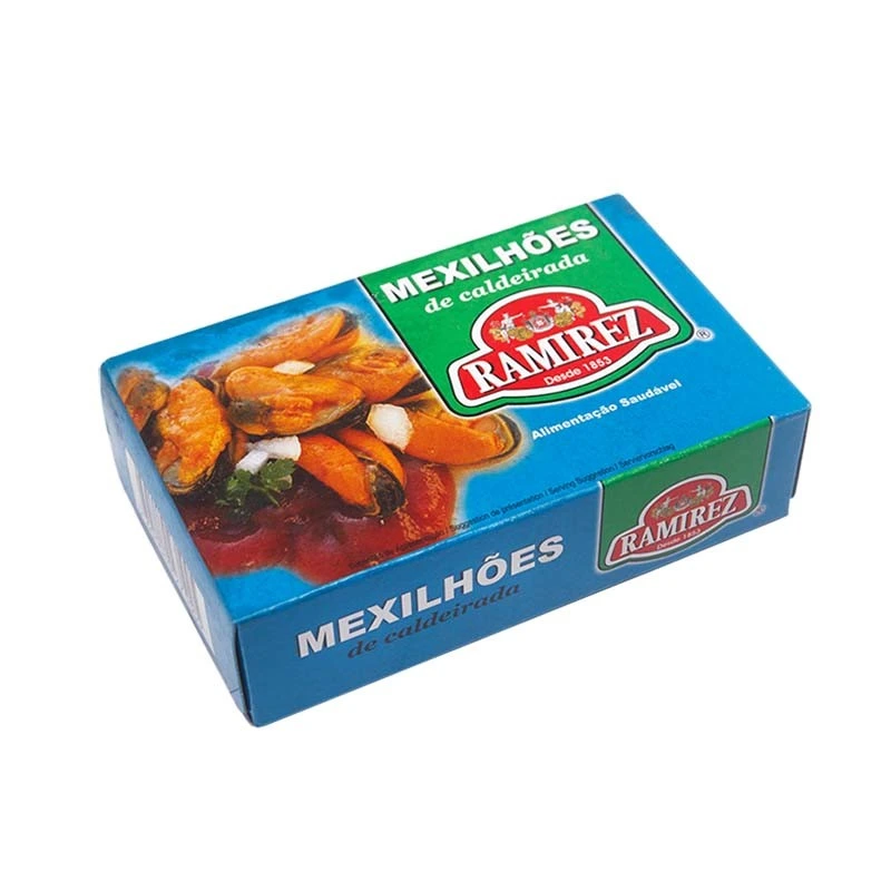 Deliciosos Mejillones en Salsa Marinera de 111gr - Sabor Auténtico del Mar Deliciosos Mejillones en Salsa Marinera de 111gr - Sabor Auténtico del Mar