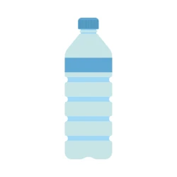 Envase PET 200Nml, 25gr, 38mm con Tapa AZUL 38mm