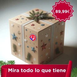 Caja de Alimentos Premium Navideña