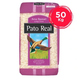 Pack ×50 Arroz Basmati 1kg Pato Real | 3.06 €/kg