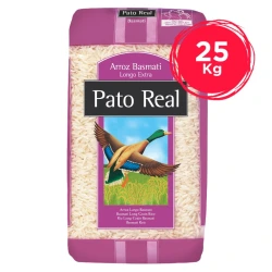 Pack ×25 Arroz Basmati 1kg Pato Real | 3.19 €/kg