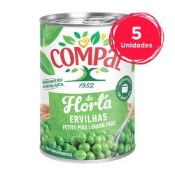 Pack ×10 Conservas Ervilhas 410ml Saven | 4.16 €/L