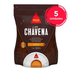 Pack ×5 CAFÉ MOÍDO LOTE CHÁVENA DELTA 250G Delta | 20.04 €/kg