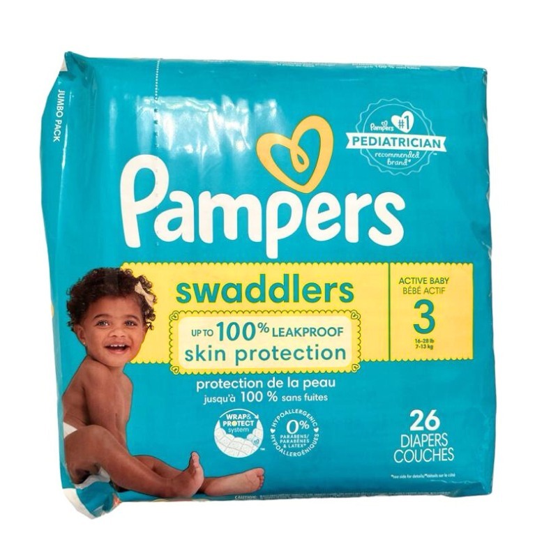 Culeros desechables etapa 3 Pampers