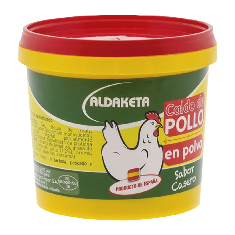 Caldo de pollo en polvo (250 g / 8.81 oz)