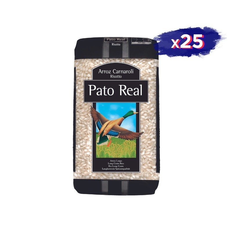 Arroz Camaroli Risotto Pato Real (1 Kg) x 25