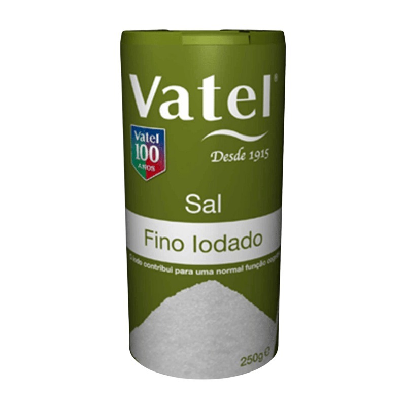 Sal Vatel Fino Yodado 250Gr