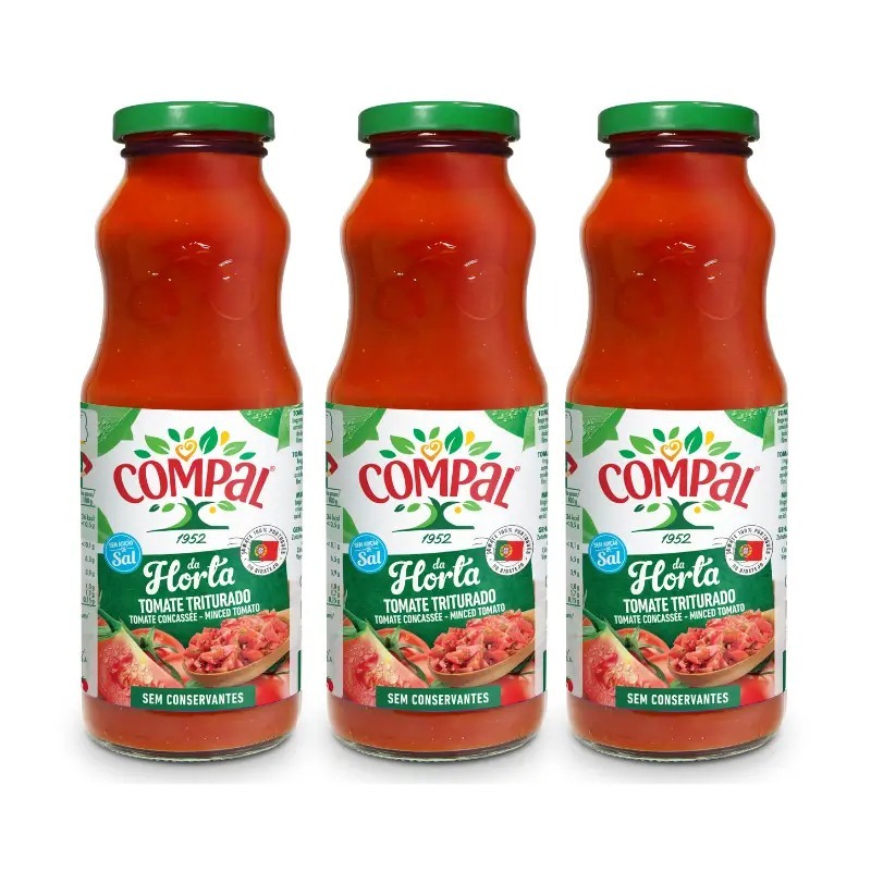 Tomate Triturado en Botella (500gr) x 3 - Proximo Vencimiento