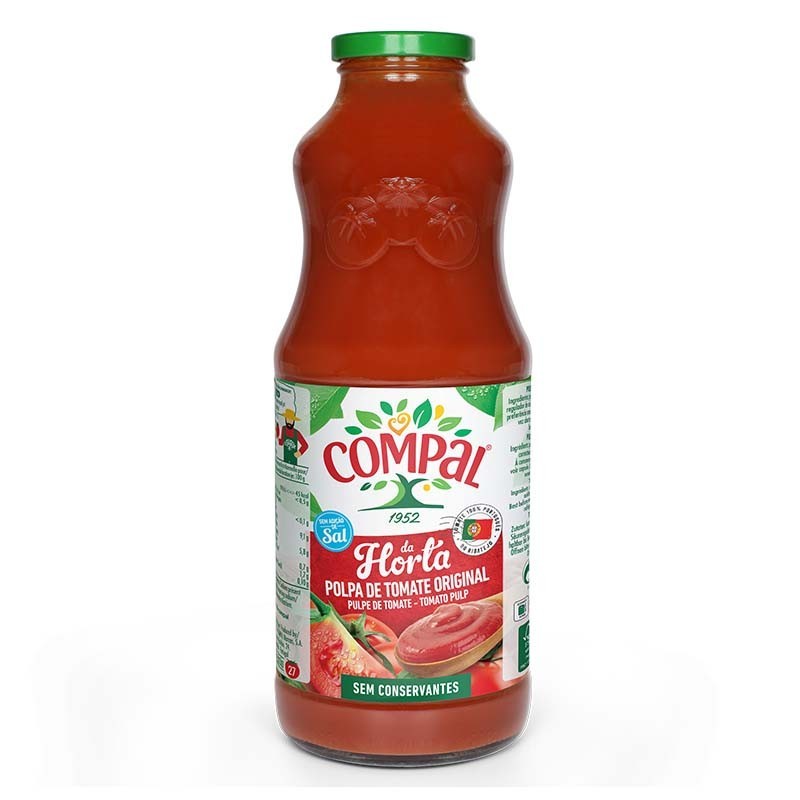 Pulpa de Tomate Compal Botellas 1kg ∣  Yuppy Market