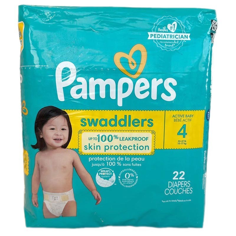 Culeros desechables etapa 4 Pampers