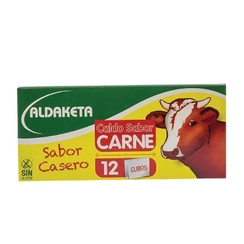 Caldo sabor carne Aldaketa (12 x 10 g/ 0.35 oz)